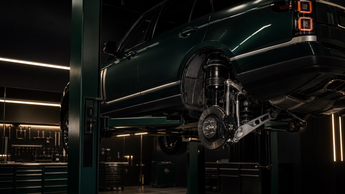 Проверка подвески и тормозной системы Land Rover